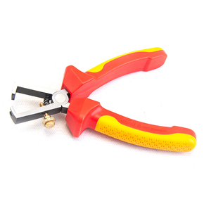 Pelacables <span class=keywords><strong>de</strong></span> Acero al Cromo Vanadio Forjado con Aislamiento, Mordaza Tratada Térmicamente Antioxidante para Trabajos Eléctricos Industriales - Product Image 1
