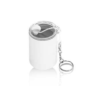 Mini-bouteille d'eau en acier inoxydable de 3 oz pour sublimation – Vierge pour impression par transfert thermique avec paille et couvercle hermétique - Product Image 5