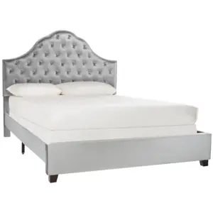공장 직접 공급 저렴한 가격 현대 침실 세트 풀 사이즈 고품질 호텔 침실을위한 덮개를 씌운 침대 가구
