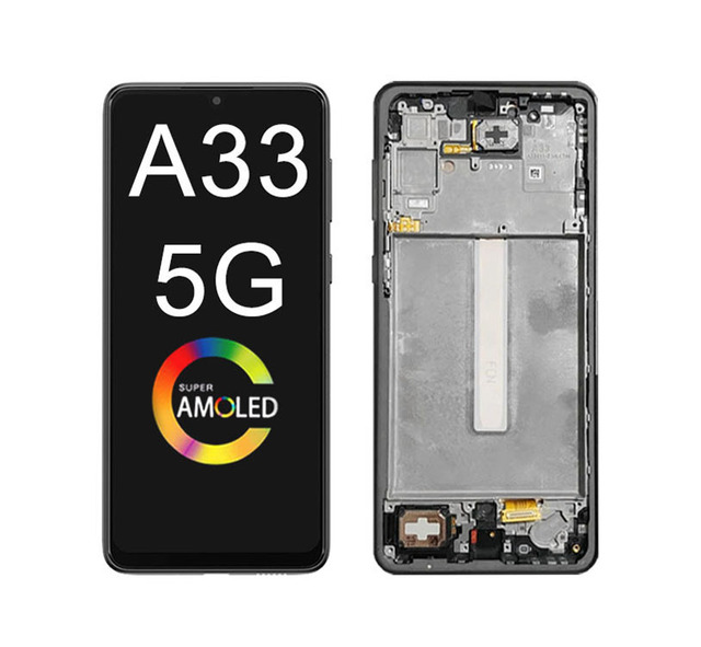 Replacement Display Lcd Mobile Phone Screen for Samsung Galaxy A33 5G A336 Digitizer Assembly LCD Screen LCD Screen with Frame