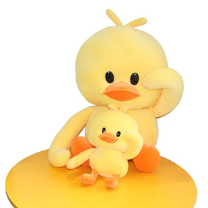 D737 sang trọng vịt nhồi bông động vật đồ chơi mềm màu vàng EN71 vịt con CE nhồi bông vui âu yếm quà tặng trẻ em bé bán buôn Tweety đồ chơi sang trọng - Product Image 4