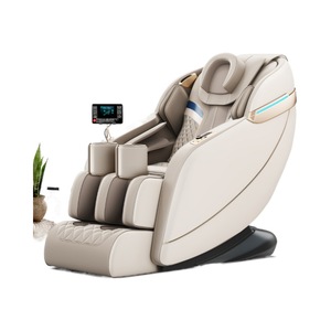 Smart Massage <b>Chair</b> 3D Robotic Arm SL Guide Rail PU Leather <b>Zero</b> <b>Gravity</b> Reclining With Infrared Therapy Music Function - Product Image 5