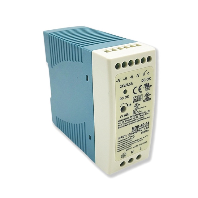 MDR-60 60W AC 100-240V to DC 5V 12V 24V 48V Din Rail Switching Power Supply SMPS MDR-60-5 MDR-60-12 MDR-60-24 MDR-60-48