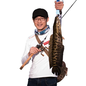 <span class=keywords><strong>Canne</strong></span> à pêche TGD de haute qualité pour poisson-chat 205 cm en carbone, combo <span class=keywords><strong>canne</strong></span> et moulinet pour la pêche au snakehead, poignée tressée, pour usage en réservoir, avec <span class=keywords><strong>leurre</strong></span> grenouille - Product Image 6