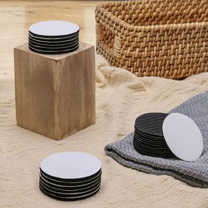Bande auto-adhésive double face à crochets et boucles sur mesure, points de fixation écologiques noirs et blancs pour coussins - Product Image 2