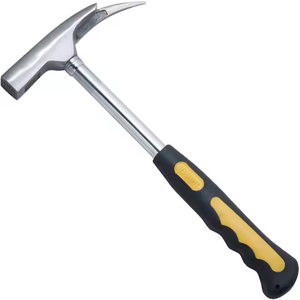 Martillo de mano de acero de 13 pulgadas para ladrillos, tipo bricolaje, con pico para roca, personalizable, compatible con OEM, martillo para techos - Product Image 4