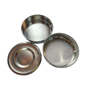 Ensemble de tamis d'essai ASTM E11 20 cm 1 5 10 20 75 100 150 180 200 220 300 350 400 500 600 microns - Product Image 4