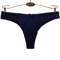 Ropa Interior Femenina al por Mayor, Tanga de Algodón para Mujer, Ropa Interior de Moda de Talle Bajo, Suave y Transpirable