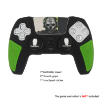 Housse de protection en silicone personnalisée avec impression de club de football pour manette de jeu Sony Playstation 5 PS5 Dualshock