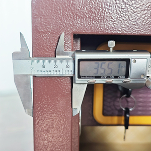 An ninh nhà khách sạn điện tử kỹ thuật số khóa an toàn tiền gửi tủ khóa với bàn phím kỹ thuật số chống cháy an toàn - Product Image 6