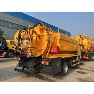 Camion de nettoyage et de dragage de fosses septiques et de toilettes pour vidage de liquides, avec pompe à vide et aspiration, modèle 1SUZU - Product Image 5