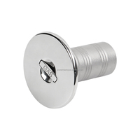 Accessoires pour Yachts : Bouchon de Remplissage de Pont en Acier Inoxydable 316 Moulé avec Précision pour Bateaux à Voile