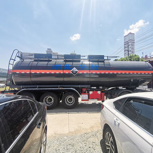 Semi-remorque de réservoir de cargaison résistant à la corrosion de grand volume direct d'usine remorques de camion à prix compétitif à vendre - Product Image 2