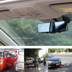 Miroir <span class=keywords><strong>rétroviseur</strong></span> <span class=keywords><strong>intérieur</strong></span> de voiture universel grand angle anti-éblouissement, vente chaude - Product Image 2