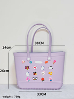 Sac fourre-tout ventilé en EVA : imperméable, pliable et personnalisable. Sac de plage en gros pour femmes