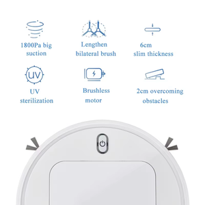 Aspirateur robot intelligent entièrement automatique rechargeable pour le nettoyage domestique - Product Image 4