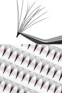 Pestañas postizas preformadas tipo abanico J/C Curl de 0.03 mm-0.07 mm de marca privada OEM de Corea del Sur para extensión de pestañas - Product Image 2