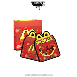 Kantong Mylar Kartun Bentuk Unik 8th 3.5 g, Kantong Mylar Holografik Anti Bau dengan Ritsleting, Bentuk Khusus, 1 lb - Product Image 2