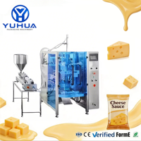 Machine d'emballage verticale automatique de haute précision YH pour sachets de sauce au fromage et de pâte de fromage à la crème