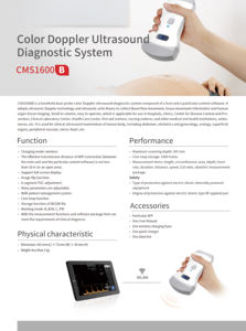 Mesin Diagnostik Terapi Ultrasound CONTEC CMS1600A Mesin Pemindai Ultrasound Portabel - Product Image 4