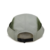 Gorras de Béisbol Personalizadas Solin Unisex de Nylon con Diseño de Puntos Argyle, 5 Paneles, Laterales de Malla Impermeable, Bordado 3D en Relieve, Visera Ancha y Larga