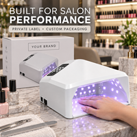 Lampe UV LED sans fil 36W ODM OEM pour le durcissement du vernis gel pour ongles, salon, marque personnalisée