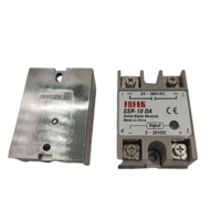 SSR-10DA SSR-25DA SSR-40DA 10A 25A 40A Solid State Relay Modul 3-32V Masukan DC 24-380V AC Output