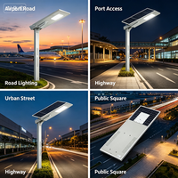 Lampes de jardin ou lampadaires solaires à LED haute luminosité pour l'extérieur, avec prix d'usine