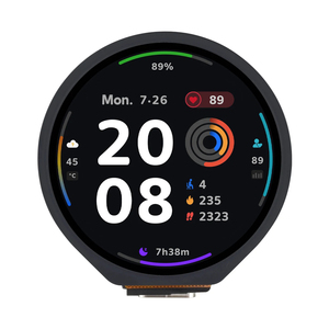 ESP32-S3-Touch-LCD-1.28 Waveshare papan pengembangan 1.28 inci putaran sentuh layar LCD Akselerometer Sensor giroskop untuk Ardruino - Product Image 1