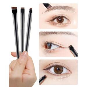 Juego <span class=keywords><strong>de</strong></span> brochas <span class=keywords><strong>de</strong></span> maquillaje delineador <span class=keywords><strong>de</strong></span> <span class=keywords><strong>ojos</strong></span> con hoja <span class=keywords><strong>de</strong></span> CEJA en ángulo ultrafina <span class=keywords><strong>de</strong></span> 3 piezas <span class=keywords><strong>para</strong></span> cara utilizada con corrector y <span class=keywords><strong>brocha</strong></span> <span class=keywords><strong>de</strong></span> afeitar - Product Image 3