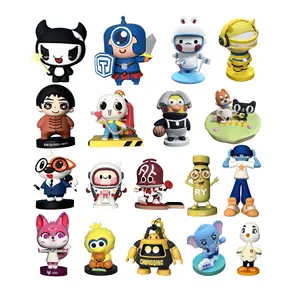 Professionele Oem Beeldje Maker Stripfiguur Pvc 3d Pop Stand Custom Anime Actiefiguren Speelgoed Mini Figuren