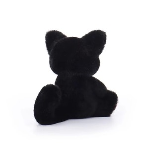 Peluche di Gatto Nero Realistico, Morbido e Malizioso, Personalizzabile, per Regali di Compleanno per Bambini - Product Image 3