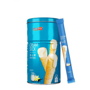 विदेशी नाश्ता भरा क्रीम जार में लुढ़का वेफर छड़ी रूसी बिस्कुट कुकीज़ स्ट्रॉबेरी के साथ जाम - Product Image 5