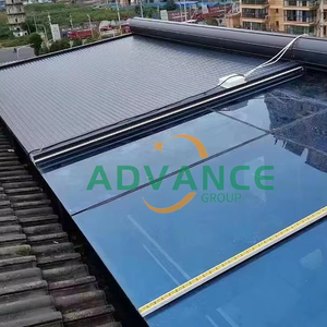 Persianas Enrollables de Aluminio Eléctricas Modernas Personalizadas para <span class=keywords><strong>Ventanas</strong></span> <span class=keywords><strong>Velux</strong></span>, Contraventanas de Techo, Precio de Fábrica para Uso en Villas - Product Image 3