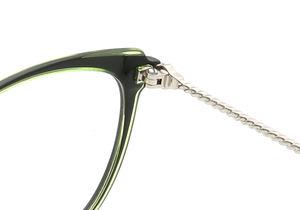 <span class=keywords><strong>Z506</strong></span> mode acétate lunettes femmes oeil de chat optique lunettes cadre à la mode myopie Prescription lunettes nouvelles lunettes colorées - Product Image 5