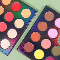 Palette de Fards à Paupières Nude Vegan DIY à Pigmentation Élevée Magnétique, Emballage Marque Privée, Conteneur Vide Cosmétique de Maquillage Personnalisé en Gros