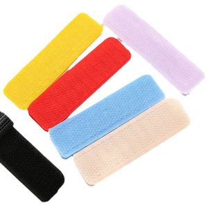 ملصقات شعر ملونة، مجعدات شعر مع غرة، ملصقات تجميل للشعر، ملصقات أنيقة سلسة ذات خطاف وحلقة - Product Image 1