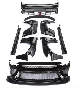 Difusores Delanteros y Traseros Estilo CMS-T y Alerones Anchos para Ruedas, Montaje con Pernos, Venta Directa <span class=keywords><strong>de</strong></span> Fábrica para Mustang 2018-2022 - Product Image 2