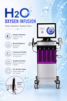 Appareil de microdermabrasion à jet d'eau le plus abordable avec pulvérisation d'oxygène et exfoliation aux cristaux, appareil de beauté