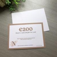 Cartes de visite personnalisées imprimées 300 g/m² en papier d'art mat Cartes-cadeaux de magasin à prix réduits avec votre design