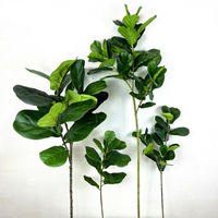 Li061 Feuillage artificiel, feuilles de fougère, plantes artificielles de haute qualité, décoration de mariage, décoration murale intérieure et extérieure