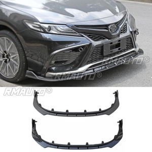 Car Front Bumper <b>Lip</b> Diffuser Spoiler Glossy Black Modification Part for Toyota Camry Sport 2021-2023 Bumper Protector Body Kit - Product Image 2