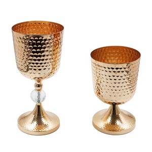 Trompette, <span class=keywords><strong>centre</strong></span> de <span class=keywords><strong>Table</strong></span> de haute qualité en métal doré pour mariage, grand Vase en métal - Product Image 5