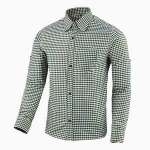 เสื้อเชิ้ตบาวาเรียนสีเทาสำหรับผู้ชายสำหรับเทศกาลอ็อกโทเบอร์เฟสต์ ผ้าฝ้ายแบบดั้งเดิม ไซส์ S ถึง 4XL - Product Image 1