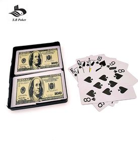 Impermeable 100 dólar USD diseño jugando a Poker tarjetas de juego - Product Image 2