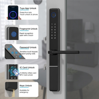 Serratura Intelligente per Porta Scorrevole con Impronta Digitale, Alta Sicurezza IP65 Impermeabile, App TTlock, Password Cloud, SDK Tuya WiFi