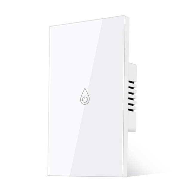 120W White Wi-Fi Smart Water Heater Switch 20A High-Power with App Control Voice and Timer Control AC100-240V Indoor Use