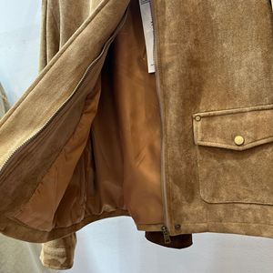 Nouveau <span class=keywords><strong>Trench</strong></span> en <span class=keywords><strong>Daim</strong></span> Écologique Vintage pour Femme, à Revers et Taille Cintrée, qui Flattera la Silhouette - Product Image 3