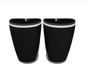 Codera de compresión de neopreno engrosado de 7 mm para levantamiento de pesas y powerlifting, protección estabilizadora unisex - Product Image 3