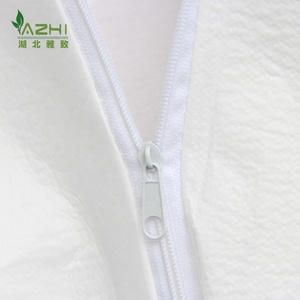 Combinaison jetable respirante vêtements de travail microporeux combinaison de protection unisexe antistatique - Product Image 5